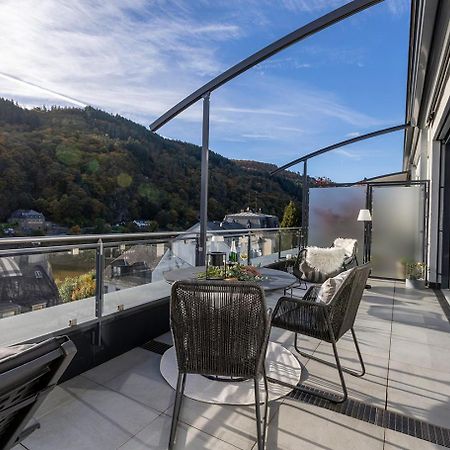 Neu Penthouse Moseltop Luxus Design Klima 2P Traben-Trarbach Esterno foto